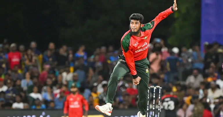 টি-টোয়েন্টি বোলার র‍্যাংকিংয়ে ক্যারিয়ার সেরা অবস্থানে রিশাদ